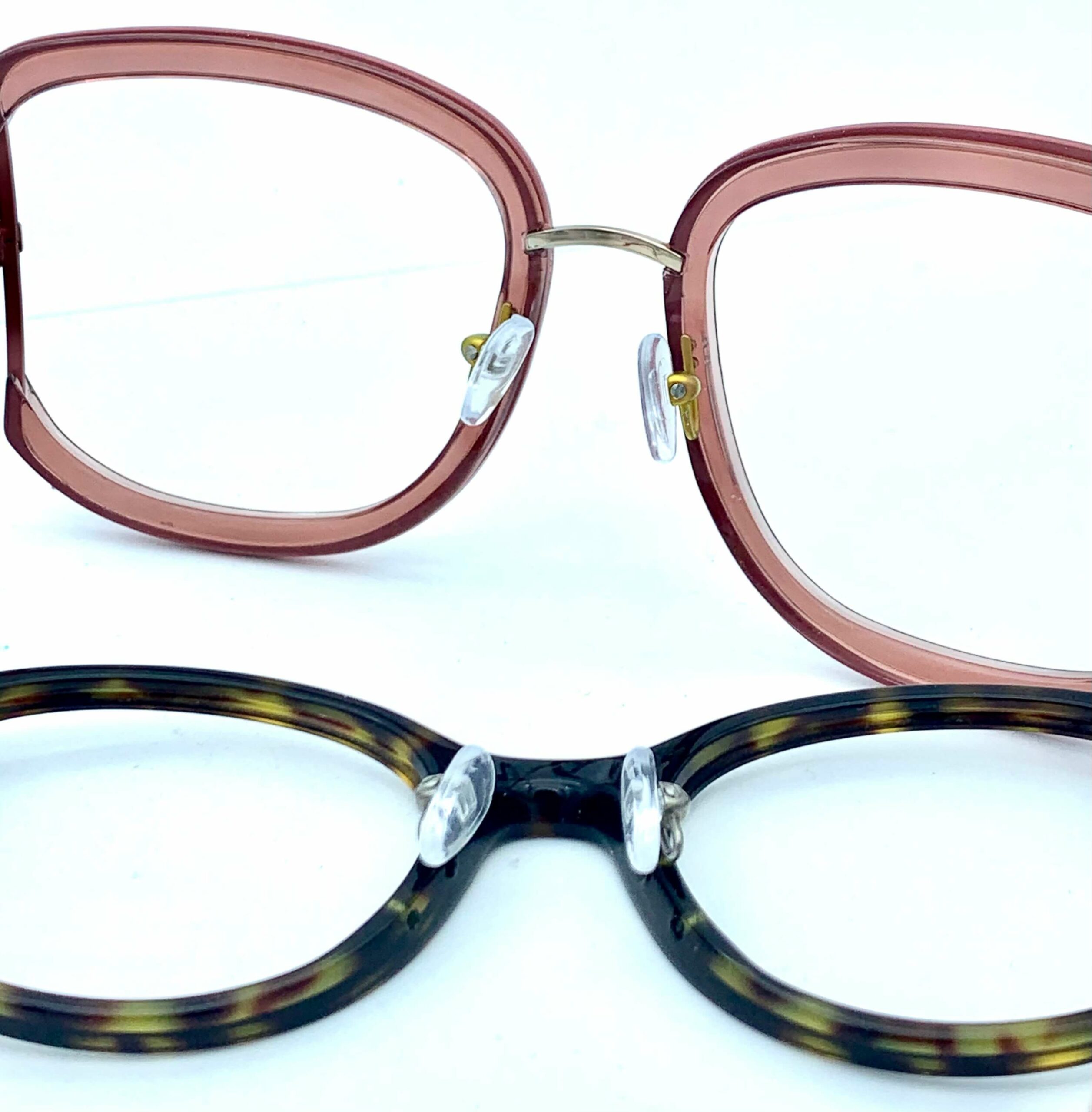 Kunststoffbrille Brillenreparatur Seitenstege