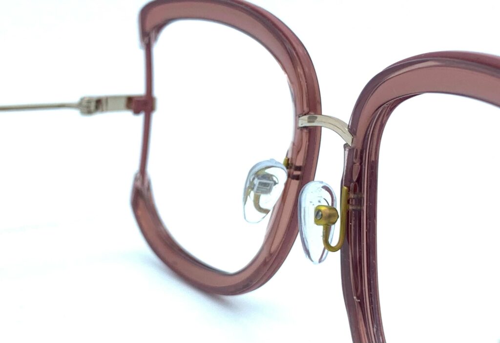 Kunststoffbrille Brillenreparatur Seitenstege